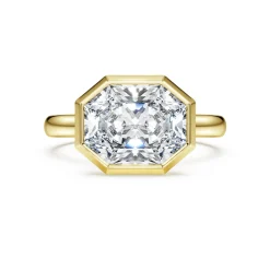 Anello con castone Octagon