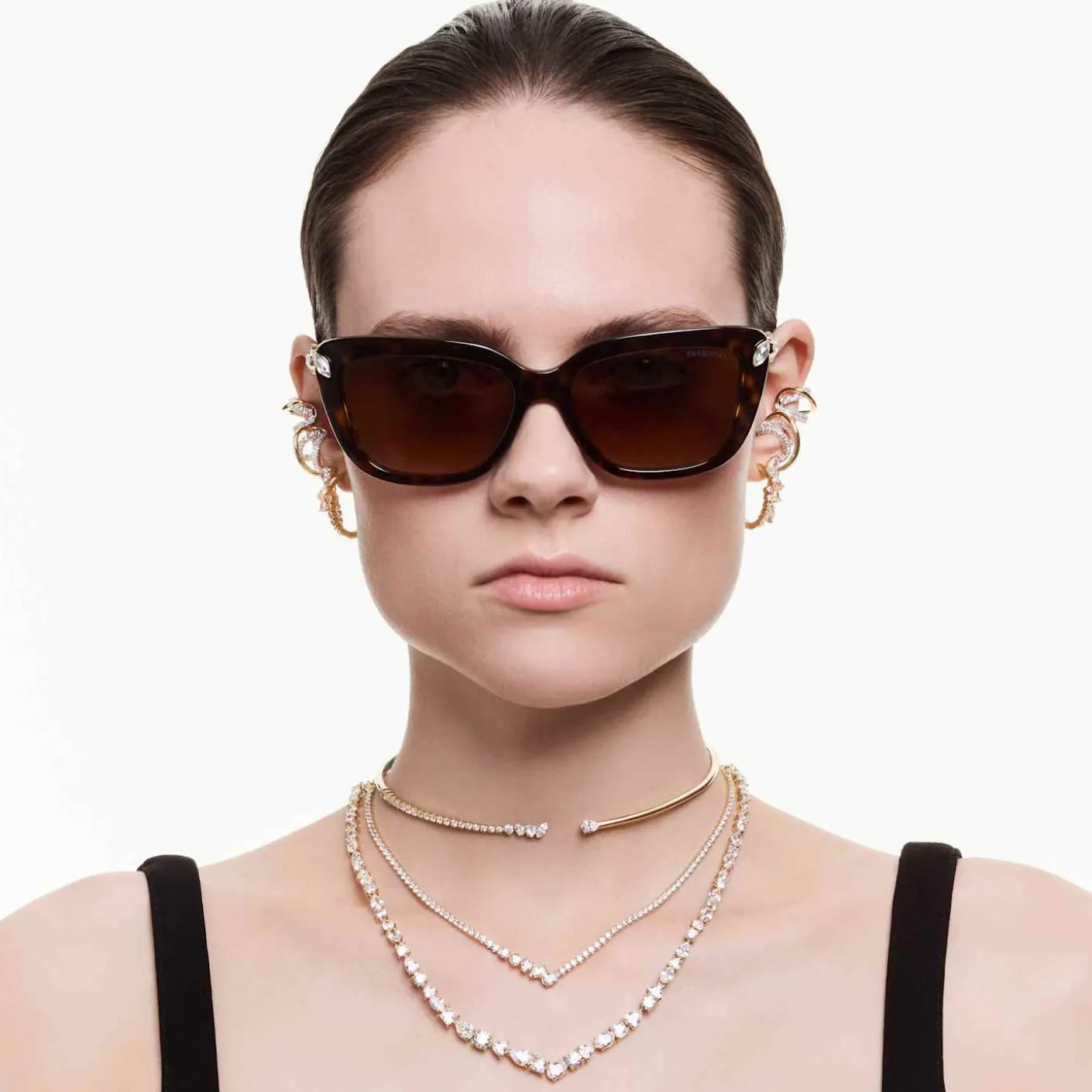 Orecchini ear cuff Hyperbola