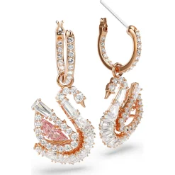 Orecchini pendenti Swan