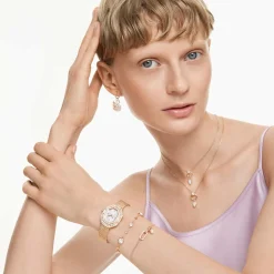 Orecchini pendenti Swan